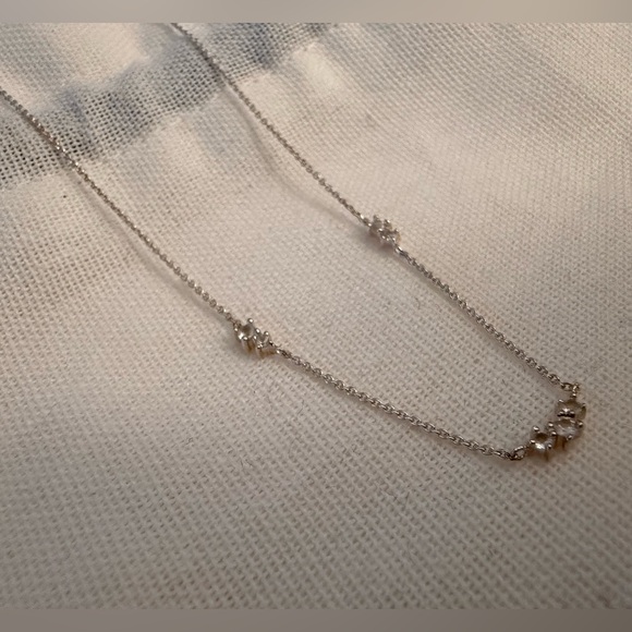 NEW Mejuri Floating Lab Grown SAPPHIRE NECKLACE
925 Sterling Silver Taylor Swift - Picture 3 of 14